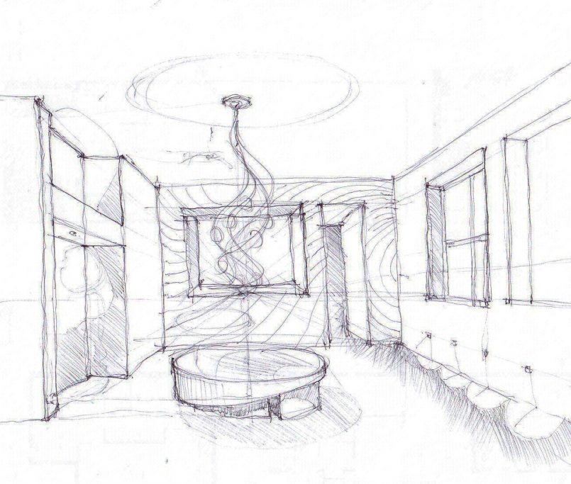 Interior sketch